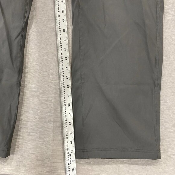 Eddie Bauer Fleece Lined Tech Pants Mens 40 x 32 Gray Water Repellent Insulated - Picture 8 of 12
